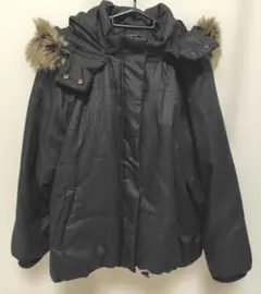 ファー付きフードダウンジャケット 　3L