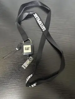 CATERPILLAR ネックストラップ リール付き