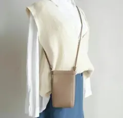 スマホショルダー　スマホポーチ