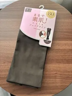 tutuanna チュチュアンナ まるで素肌のようなフェイクタイツ 80デニール