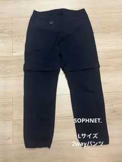 SOPHNET. 2WAY パンツ ハーフパンツ 切替 ブラック系 ネイビーのサムネイル