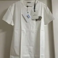 【最終！新品未使用】MONCLER ホワイト Tシャツ 新品タグ付き