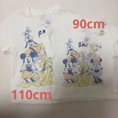 新品未使用タグ付き　baby GAP Tシャツ 2枚セット　おそろいコーデのサムネイル