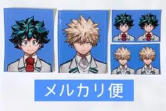 ヒロアカ 最強ジャンプ 顔写真風ステッカー 爆豪 緑谷僕のヒーローアカデミア