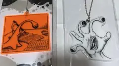 寄生獣展 ミギーバッジコレクション アクリルキーホルダーコレクション 