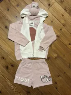 ジェラートピケ マリオ コラボ キッズ セットアップ サイズS