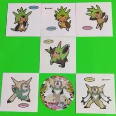ポケモンパンシール デコキャラシール ハリマロン ハリボーグ ブリガロン