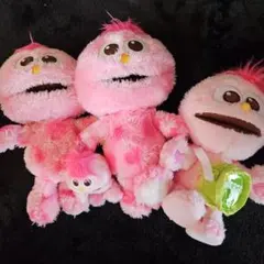 、*。様 モッピー型ぬいぐるみ4体セット