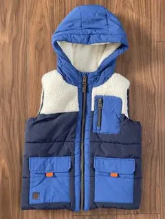 ネクスト next 　ダウンベスト 青/ネイビー 110 115 120