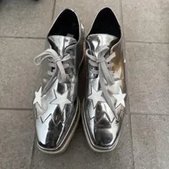 Stellamccartney ステラマッカートニー シルバー エリスシューズ