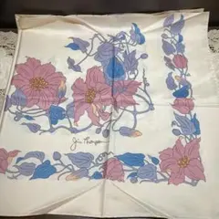 ジムトンプソン　大判スカーフ　タイシルク　植物　Jim Thompson