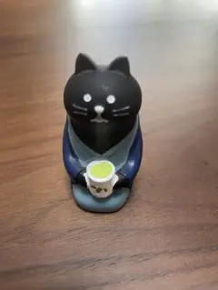 デコレ コンコンブル 黒猫 抹茶 フィギュア