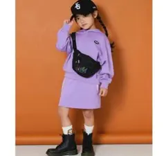 エックスガール　セットアップ　パーカー　スカート　レギンス　セット　120サイズ