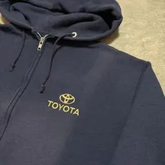 80s TOYOTA ジップパーカー USA製 M vintage アメリカ製