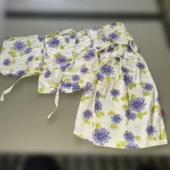 Seraph 紫陽花柄 浴衣 90 セラフ　セパレート