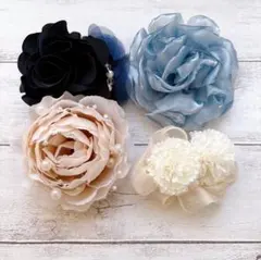 コサージュ 4点まとめ売り