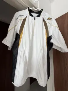 Mizuno Pro 野球 ハーフジップ 半袖 ピステ XO - メルカリ