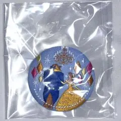 Disney Characters ディズニー刺繍缶バッジ 美女と野獣