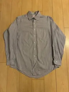 90s USA製 Brooks Brothers ストライプシャツ MAKERS