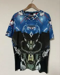 MARCELO BURLON マルセロバーロン　NASA 総柄　Tシャツ　Mのサムネイル