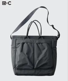 UNIQLO:C 2WAYユーティリティーバッグ　グレー