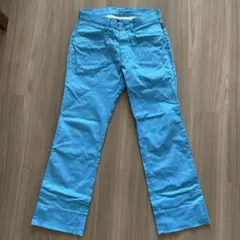 adidas 青 ゴルフパンツ