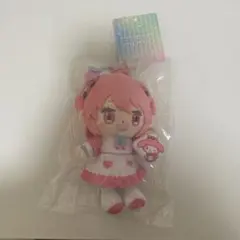 カラフルピーチサンリオキャラクター のあ マイメロディ ぬいぐるみキーホルダー