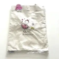 バレエ刺繍入り　レッスンバッグ