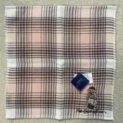 Polo Ralph Lauren チェック、ボーダー柄ハンカチ2枚組