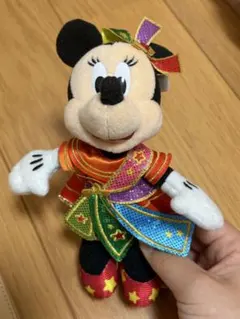 ディズニーリゾート ミニー ぬいぐるみストラップ キーチェーン