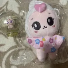 韓国 キャッチ!ティニピン ぬいぐるみ マスコット キーリング