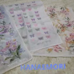 ＊HANAE MORI＊ハンカチ3枚セット