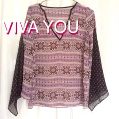 VIVA YOU 変形袖オーバーブラウスのサムネイル