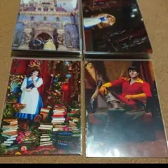 ディズニー 実写 美女と野獣 ポストカード4枚セット