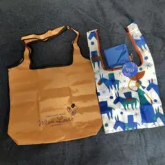 Mon Loire とカルディの最新　新品　非売品エコバッグ　２個セット