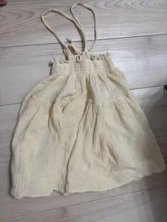 monbebe スカート　M ホワイト系　新品未使用