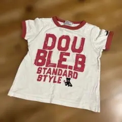 【DOUBLE.B】Tシャツ 100のサムネイル