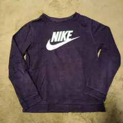 NIKE ナイキ ロゴプリント クルーネック スウェット 160