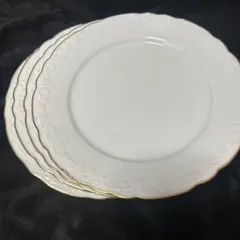 【古物】 NITTO WARE 23cm皿 7枚 管理A3350 古物】 NITTO WARE 23cm皿 7枚 管理A3350