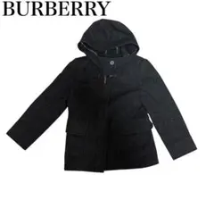 Burberry フード付きダッフルコート グレー　140㎝