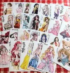 ❤️断捨離SALE　黒いたぬき様人物ステッカーセット