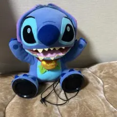 【動作確認済み】スティッチハロウィンver くじB賞スピーカー付きぬいぐるみ美品