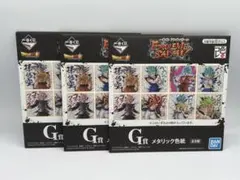 【未開封】ドラゴンボール 一番くじ G賞 メタリック色紙 ３点