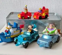 マクドナルド ハッピーセット ディズニー 100周年記念ミニカー 他 5個セット