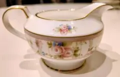 ⭐︎新品⭐︎希少⭐︎Noritakeノリタケボーンチャイナローズパティオ時計薔薇リボン ⭐︎新品⭐︎希少⭐︎Noritakeノリタケボーンチャイナローズパティオ