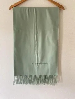 VALENTINO GARAVANIミントグリーン マフラー フリンジ付きのサムネイル