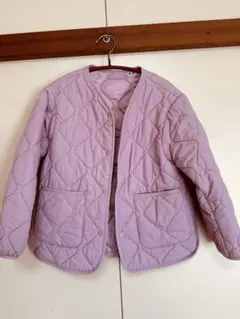 中古品　ユニクロ ウォームパデッドウォッシャブルジャケット 130cm