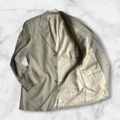 FENDI テーラードジャケット シングル vintage リネン混 イタリア製のサムネイル