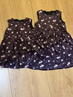 BeBe ワンピース　2枚セット　110 90