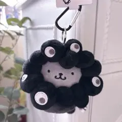 【asa様専用】ポムポムプリン　カラビナ付きぬいぐるみ　黒ミャクミャク